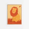 The Lion King – unique printable poster or card
